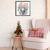 >SALE<5D DIY Partial Special Shaped Drill Diamond Painting Flower Gnome Decor 30x30cm