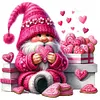 >SALE<5D DIY Full Round Drill Diamond Painting Cute Gift Gnome Home Decor Kit 30x30cm