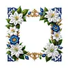 Special Shape Flower Diamond Painting Picture Photo Frame Diamond Art Tabletop Decor