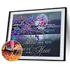 Diamond Painting -DIY Full Square Drill Butterfly Saying