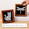 12pcs/set Unframed Pearl Painting Canvas Art Handmade Pearl Material Art Kit Living Room Decor (15x15cm)