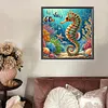 Seahorse-Partial Special Shaped Diamond painting 30*30cm