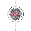 DIY Diamond Painting Double-sided Rotatable Hanging Wind Chime Suncatcher Hanging Kit