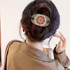 5Pcs pu mandala motif cheveux b&acirc;tons-bricolage accessoires de mode