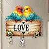 Crochets muraux en bois pour l&rsquo;amour