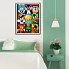 Character Combination-Full Round Diamond Painting 40*50cm