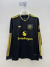 2025/2026 Long Sleeve Manchester United Third Away Football Shirt 1:1 Thai Quality