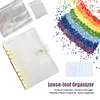Diamond Painting Storage Book Beads Container Clear Loose Leaf A5 BinderDIY Diamond Art Accessories