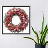Christmas Wreath-Partial Speical Shaped Diamond Painting 30*30CM