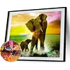 Diamond Painting -DIY Full Square Drill Elephant