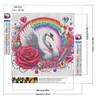 >SALE<5D DIY Full Round Drill Diamond Painting Swan Kit Home Art Decoration 30x30cm