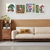 (US Local)4Pack Xmas-Special Shaped Diamond Painting Kit(30x30cm)