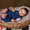 [Heartbeat💖 & Sound🔊] 17" Lifelike Innocent and Lovely Awake Reborn Newborn Girl Named Caleda - RBBI-Myrebornbabydoll&reg; Myrebornbabydoll&reg;