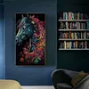 >SALE<5D DIY Full Round Drill Diamond Painting Horse Kit Home Art Decoration (sz4265)