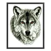 Wolf - 9CT Partial Beaded Cross Stitch Kit(28x34cm)