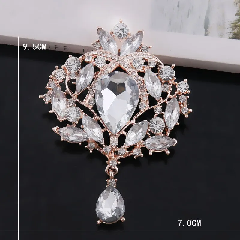 New Rhinestone Bolo Bow Tie High-end Luxury Gifts Korean Version of The British Wedding Wedding Banquet Bowtie Men's Jewelry