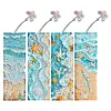 DIY 4Pcs Animal-Diamond Painting Bookmark