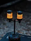 Outdoor Dimmable Camping Light Rechargeable Magnetic Rotable Atmosphere Lantern