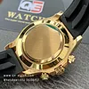 Rolex Daytona 116588Saco Orange Sapphires 4130 movement Super Clone