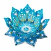 DIY Lotus Flower Diamond Painting Candle Holder Acrylic Three-Dimensional Aromatherapy Rack Home Decor Gift