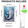 Diamond Painting-DIY Special Shaped Drill Pearl Painting Mermaid(30x40cm)