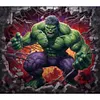 Hulk Wall Marvel-Full Round Diamond Painting 40*35CM