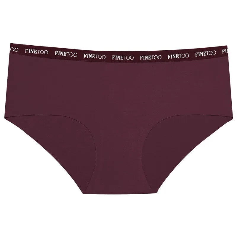 FINETOO Seamless Panties Women Rose Printing Underwear Fashion Letter Panty Ladies Briefs Underpants S-XL Female Briefs Lingerie