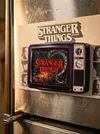 Stranger Things Glitter Shaker Keychains Bag Charm Cute Gift Idea