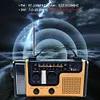 AM FM SW Emergency Power Bank SOS Alarm LED Light Hand Crank Solar Weather Radio