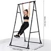 [US Local Warehouse] Foldable Free Standing Pull Up Bar Stand Power Tower Workout Station for Home Gym Strength Training Adjustable Pullup Fitness Equipment Multifunctional Exercise Rack