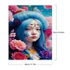 【Limited Stock Sale】Flower Girl-Paint by Numbers Acrylic Painting&nbsp; 40*50CM