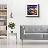 (US Local)Paint By Numbers Kit On Canvas DIY Oil Art Vacation Picture Home Decor40x40cm