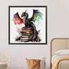 Flying Dragon In Book-Paint by Numbers Acrylic Paintingg 40*40CM(Watercolor)(HOT)