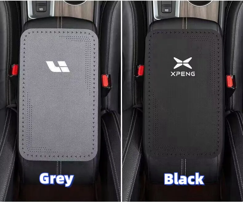 Car Premium Leather Armrest Box Mat