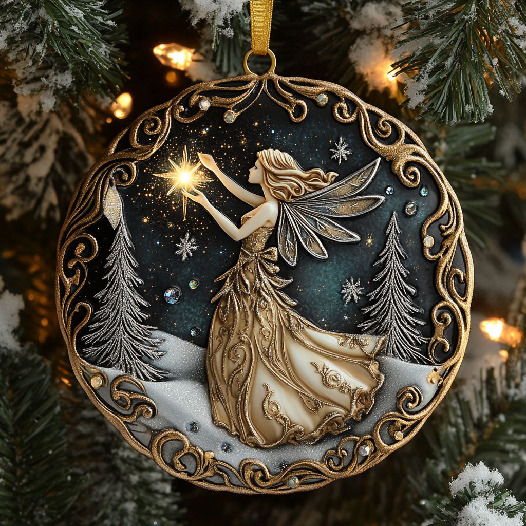 Glowing Fairy CW1610027CL Christmas Ornament