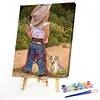 (Multi-Style) Girl and Kid - Paint by Numbers Acrylic Painting 30*40cm/40*50cm
