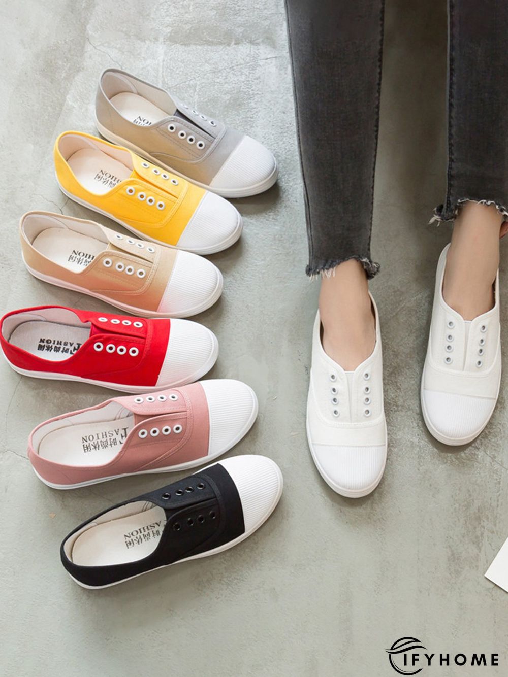 Comfortable Lightweight Breathable Soft Canvas Shoes | IFYHOME