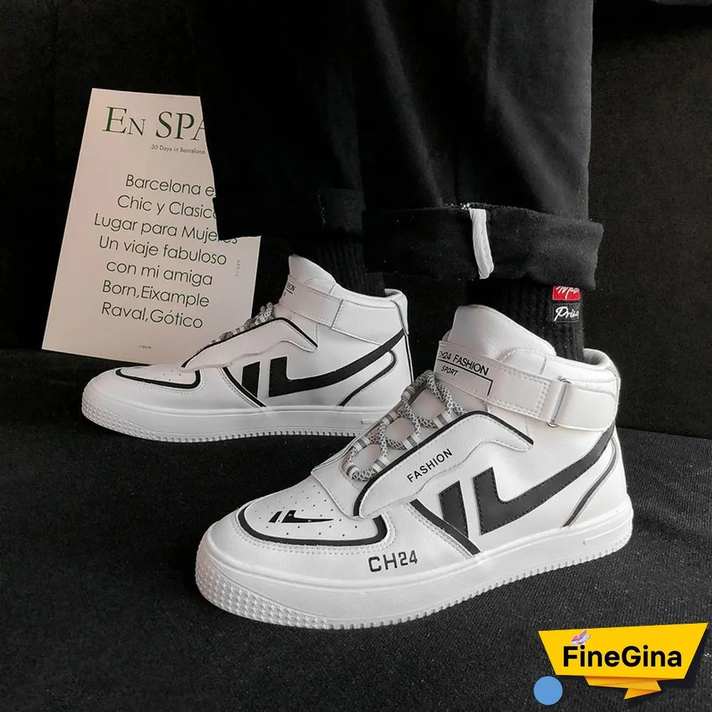 White Shoes Casual Sports Shoes Korean Trend All-Match Shoes