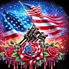 250th Anniversary of USA-Full Round Diamond Painting(40x40cm)