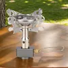 Camp Stove Ultralight Collapsible Stove Burner for Outdoor Hiking Cooking Burner