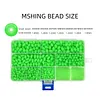 900pcs Luminous Fishing Beads Oval Plastic Glow Fishing Beads Fishing Line Beads