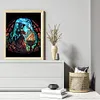 Witch - 14CT Stamped Cross Stitch - 40*50cm