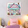 Sewing House-14CT Stamped Cross Stitch 40*40cm/15.75*15.75in