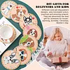 8PCS Special Shape Diamond Painting Coasters Kits (Puppy)