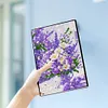 (US Local)5D DIY Flower Diamond Art Painting Notebook Kit Crystal Notepad Sketchbook Gifts