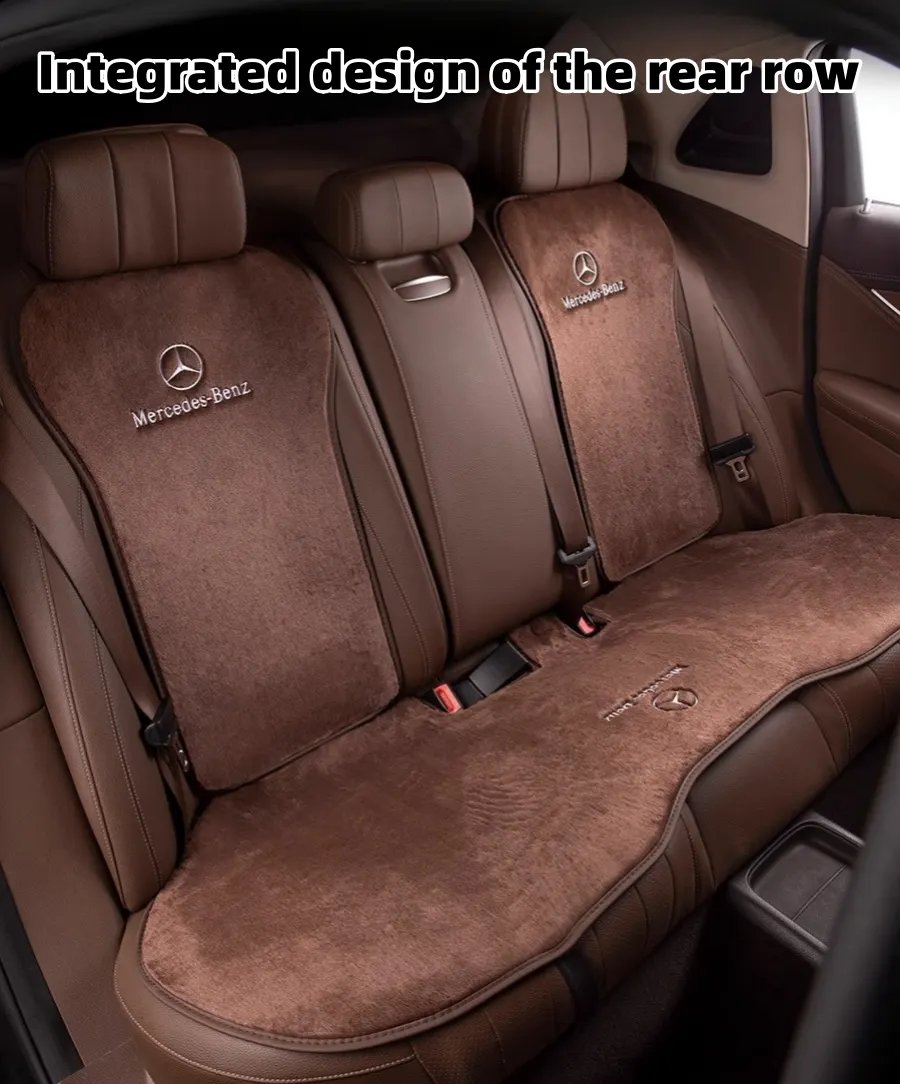 Car embroidered logo goose down cushion