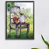 Chair-Paint By Numbers Acrylic Painting 30*40CM