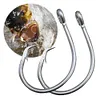 30pcs/box Fishing Circle Hooks Saltwater Fishing Catfish Hooks Barbed Fish Hooks