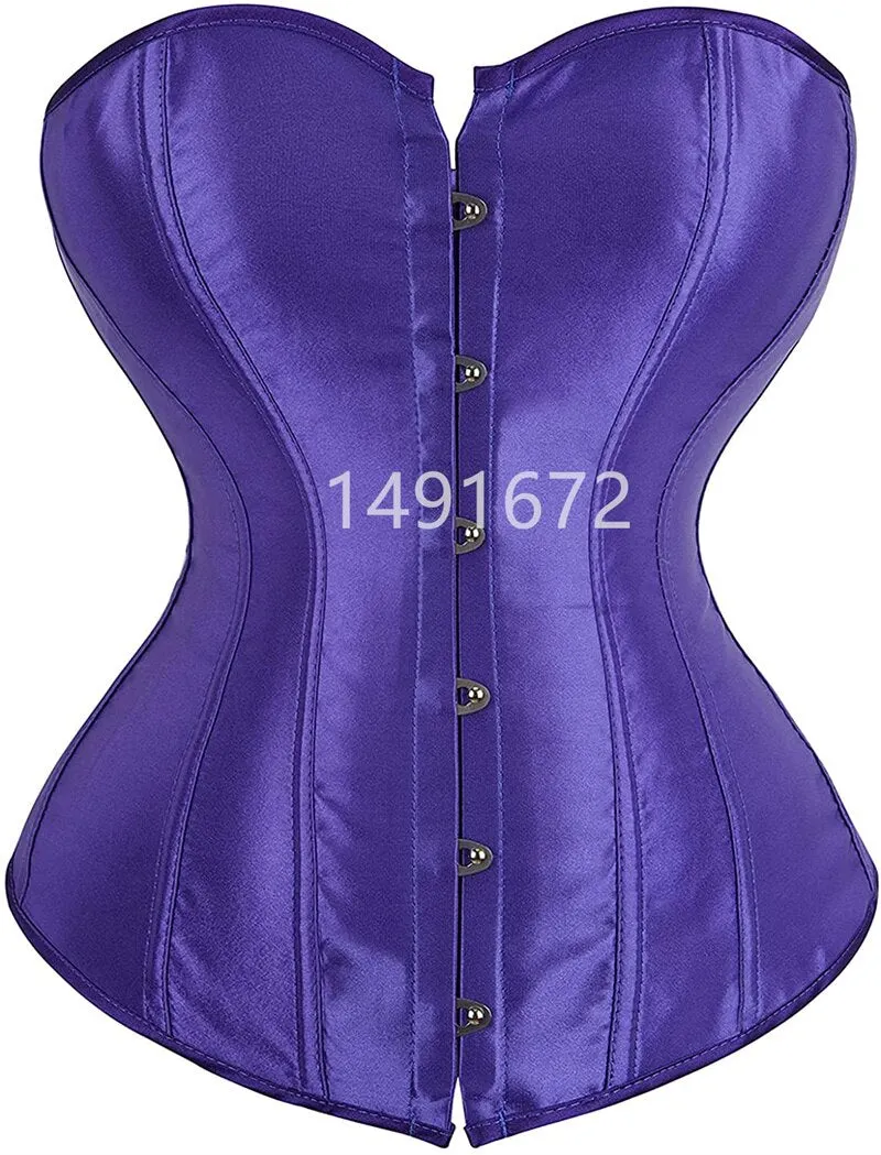 Corsets Bustiers for Women Overbust Corset Top Corselet Sexy Bridal Victorian Costume Plus Size Corsetto Korsett White Black