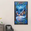 Diamond Painting -DIY Round Drill House(40x70cm)